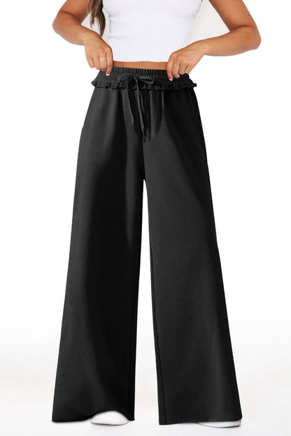 High Waist Wide Leg Pants