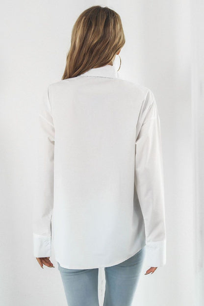 Dropped Shoulder Longline Shirt